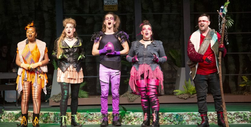 Spirited Cast Enlivens Goofy, Gutsy ‘Triassic Parq: The Musical’